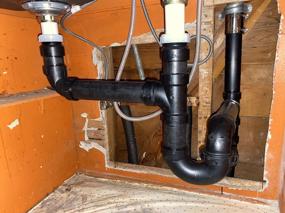 Professional Repiping Services equipment and tools on the job in Ives Estates